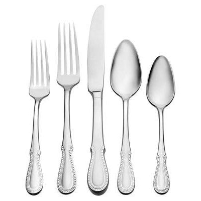 Oneida Nottingham 46 Piece Fine Flatware Set, Service for 8